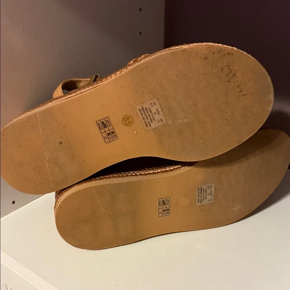 Kelsi Dagger Brown Platform Sandals